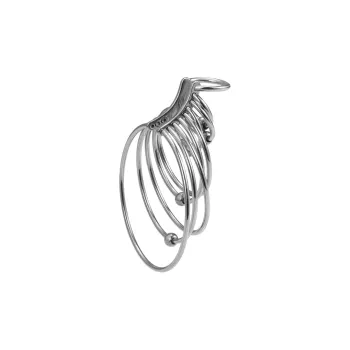 BLACKHEAD 316 Steel Clip On Earrings Unisex