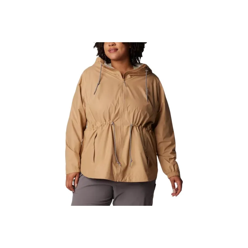 Columbia Lillian Ridge™ Rain Shell Jackets Coats Women's Khaki-0