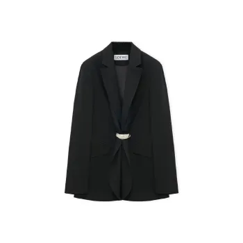 LOEWE FW24 Jackets Coats Women's Black