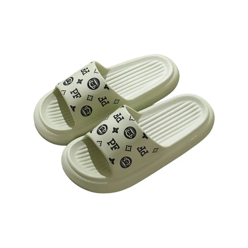 PAUL FRANK Slippers Cream Apricot/Dusty Pink/Black/White/Green/Dark Blue/Dark Gray-20
