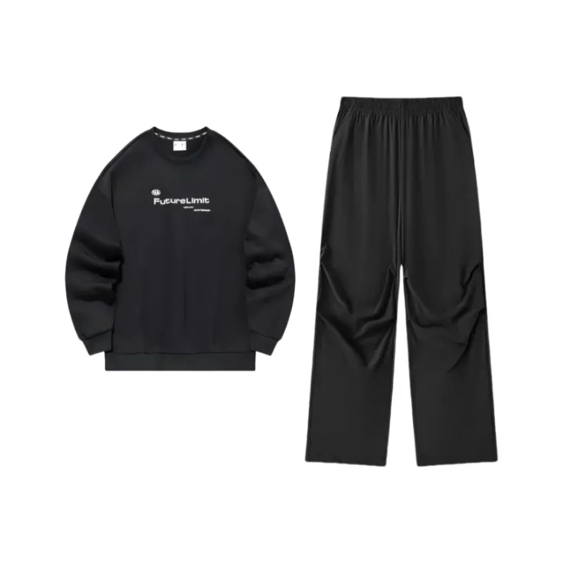 QIAODAN Casual Sportswear Men's Black-0