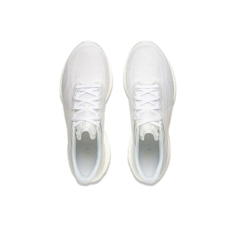 LiNing Super Light 22 Cushioning, Slip Resistant, Lightweight Low Top Racing Running Shoes Men's White-3