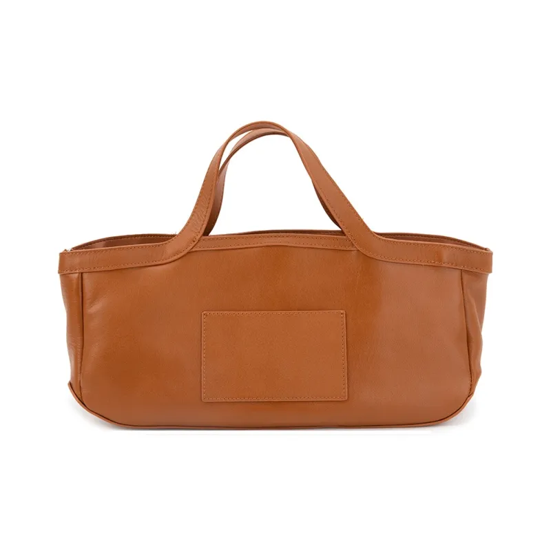VENOF Top Grain Cow Leather Handbag Medium Size Women's Multicolor-8