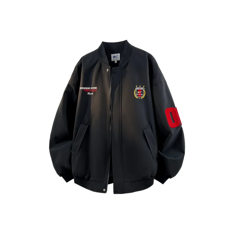 Warrior Jackets Coats Unisex Navy Blue-2
