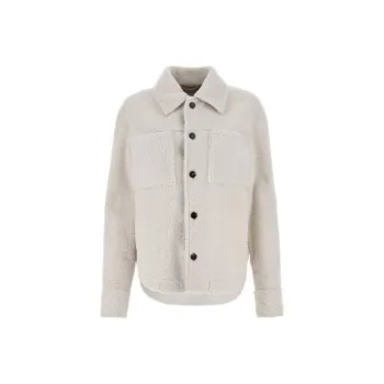 Bottega Veneta Oversized Shearling Overshirt