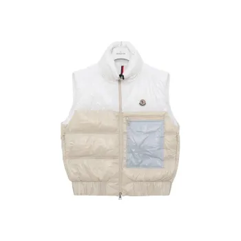 Moncler Criel Vest 'White Colorblock'