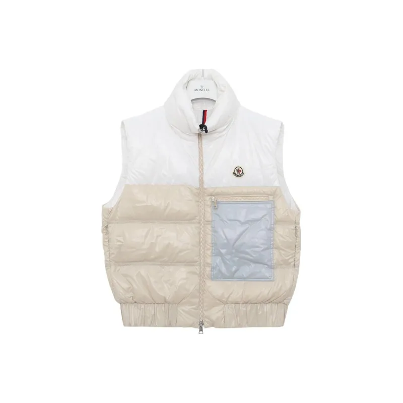 Moncler Criel Vest 'White Colorblock'-0
