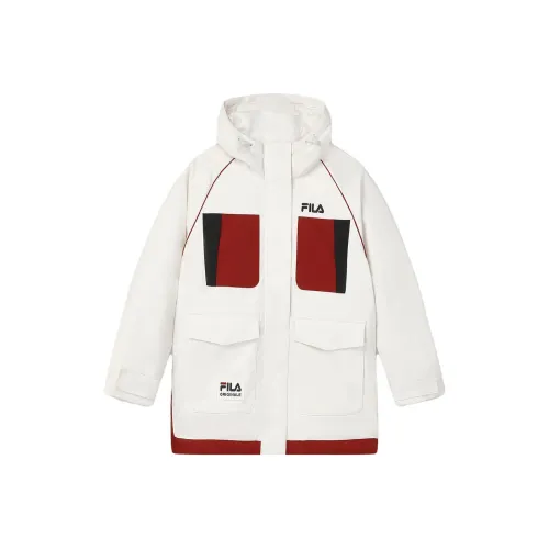 FILA Down Jacket Women's Cloud White