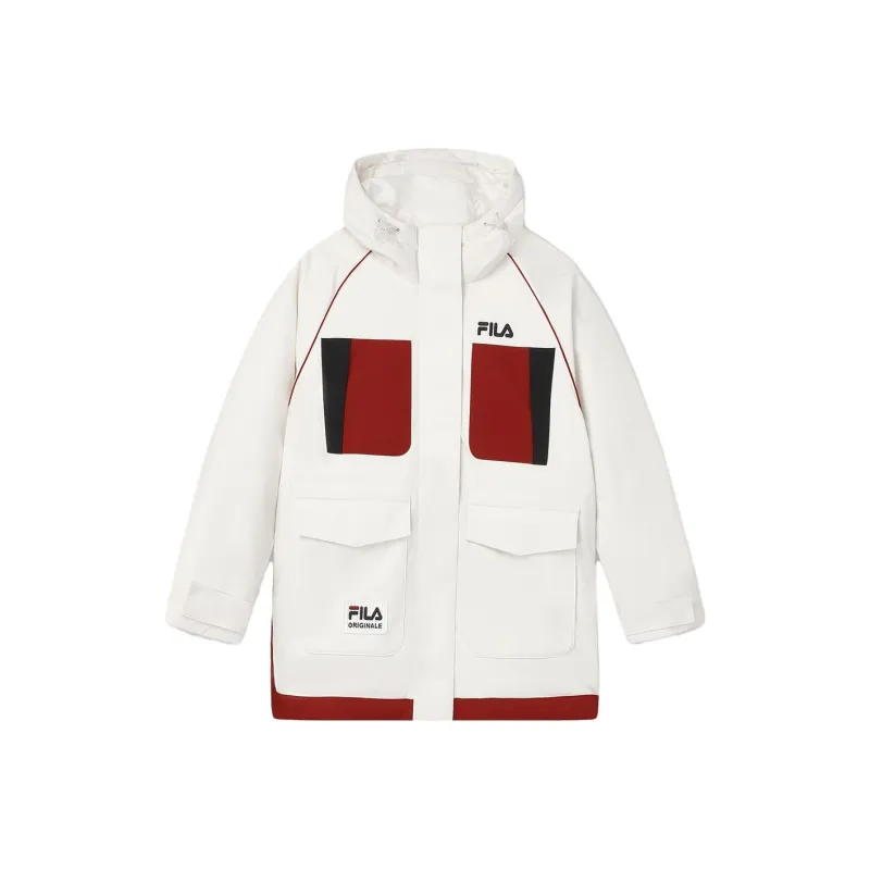 FILA Down Jacket Women's Cloud White-0