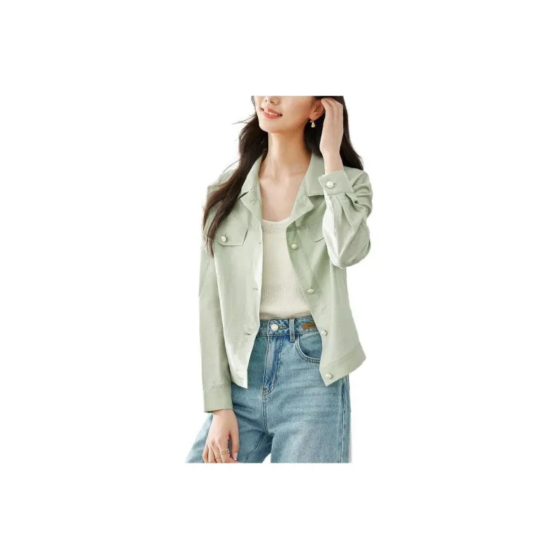 VIMLY Shirts Women's Green-0
