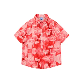 BEAR UNION Shirts Unisex Red