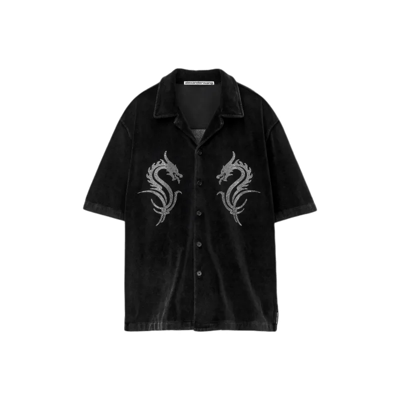 Alexander Wang Shirt Unisex Black-0