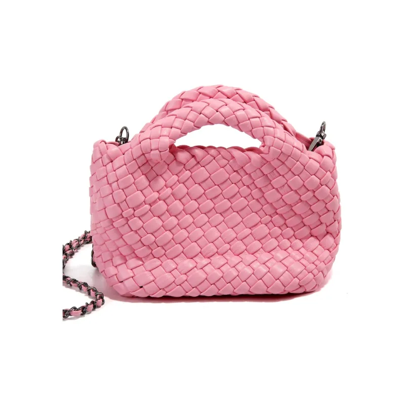 YOCAMU PU Basket Bag Handbag Mini Women's Multicolor-6