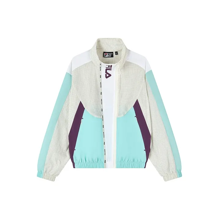 FILA Jacket Women's Light Beige White-0