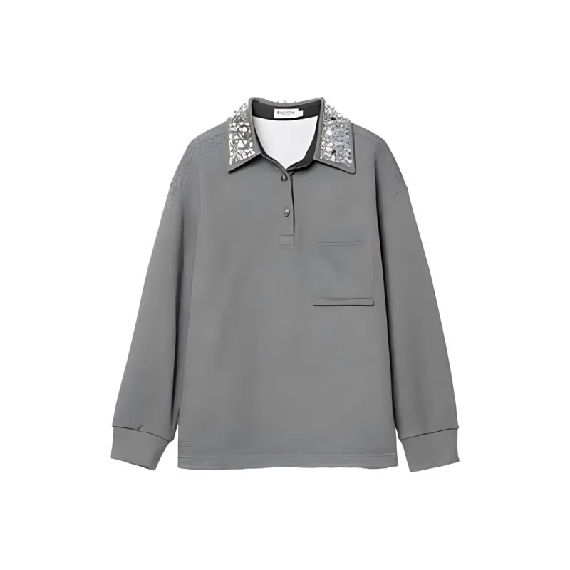 Bethine Sweatshirt Women's Horizon Gray-0