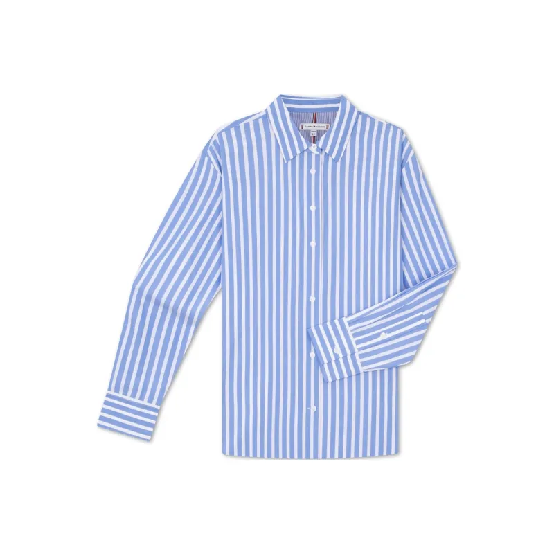 Tommy Hilfiger Striped Poplin Shirt-0