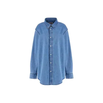 GUESS Shirts Women's Blue