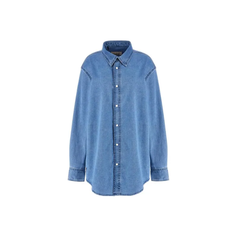 GUESS Shirts Women's Blue-0
