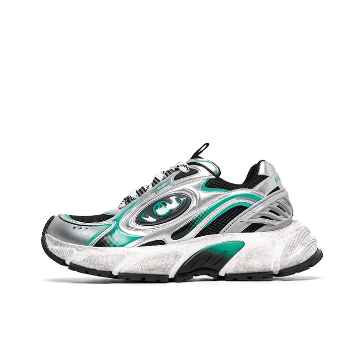Acupuncture Cushioning Abrasion Resistant Lightweight Breathable Slip Resistant Low Top Chunky Sneakers Unisex-5