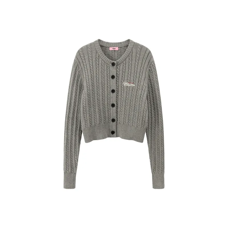CHUU Knitwear Women's Vintage Red-5