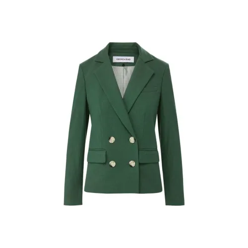 VERONICA BEARD SS24 Jackets Coats Women's Forest Green