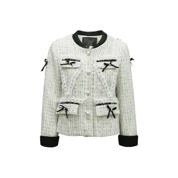 CHICCO MAO Jackets Coats Women's White