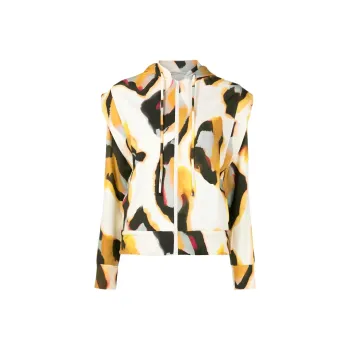 Lenny Niemeyer Abstract print Zip up Hoodie