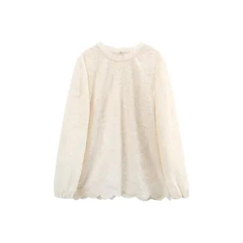 A Paradise For Awakening Shirt Women's Beige