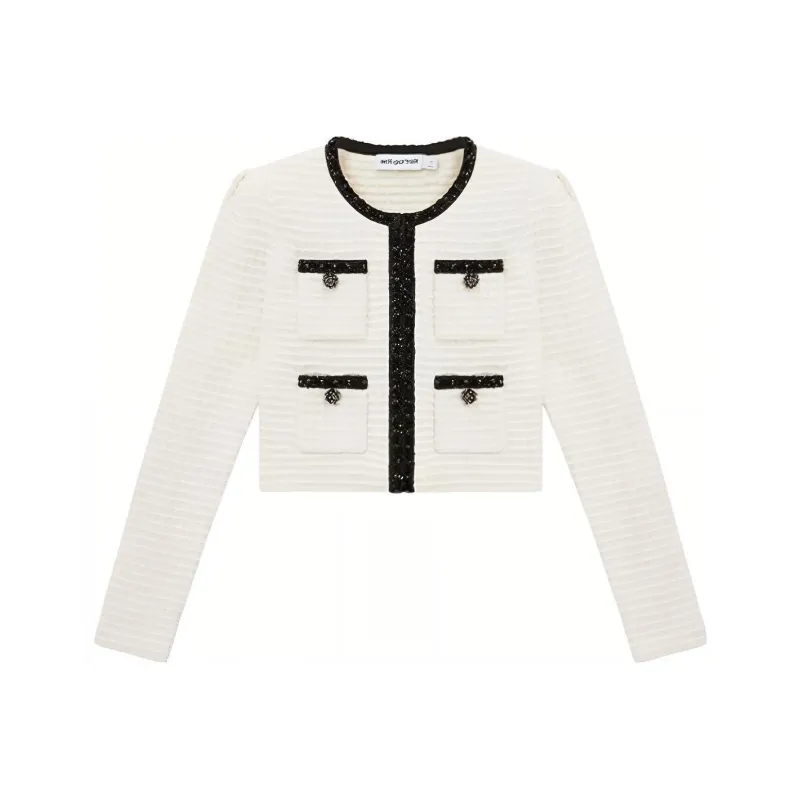 Self portrait Knitwear Women's Ivory White-0