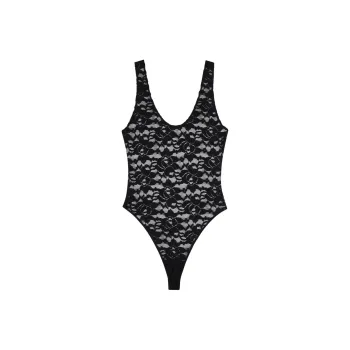 Anine Bing Alysha Scoop Neck Body Suit