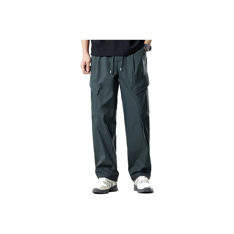 Red bean Cargo Pants Men-0