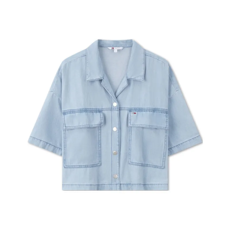 Tommy Hilfiger Shirt Women's Light Blue-0