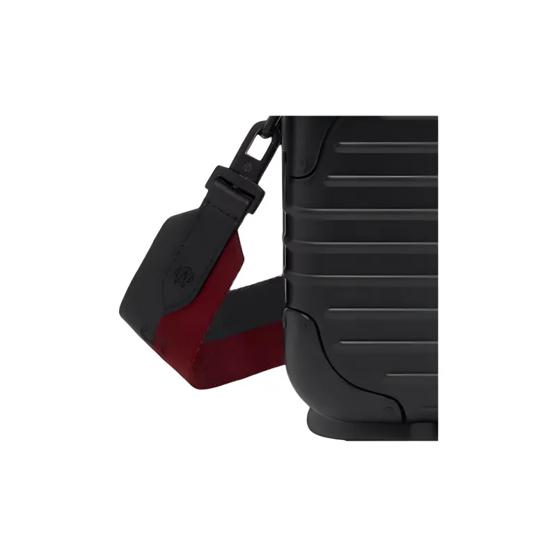 RIMOWA ORIGINAL Nylon Bag Shoulder Strap Unisex Burgundy Red & Gray-3