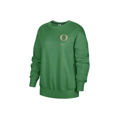 Nike Oregon Club Fleece Sweatshirt Oregon Club Women's Emerald Green