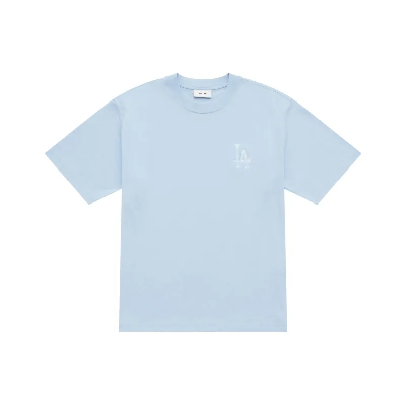 MLB Los Angeles Dodgers SS25 T Shirt Unisex Light Sky Blue-1