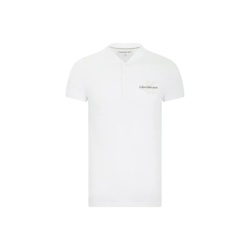 CALVIN KLEIN Polo Shirt Men's White-0