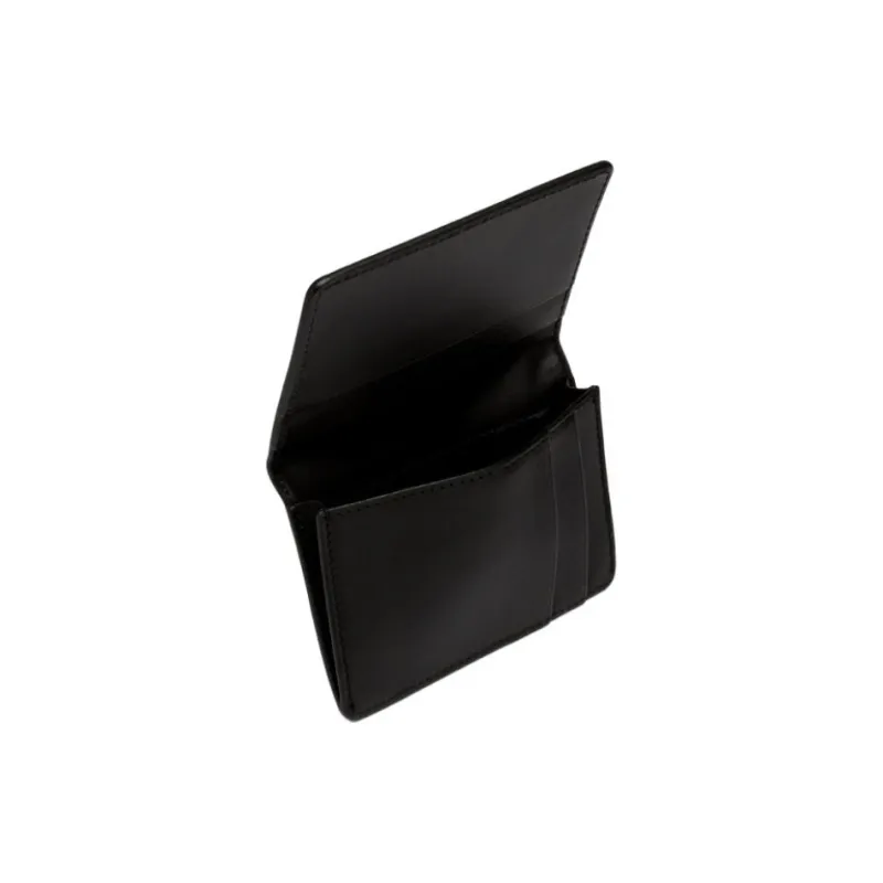 A.P.C Cow Leather Wallet Unisex Black-4