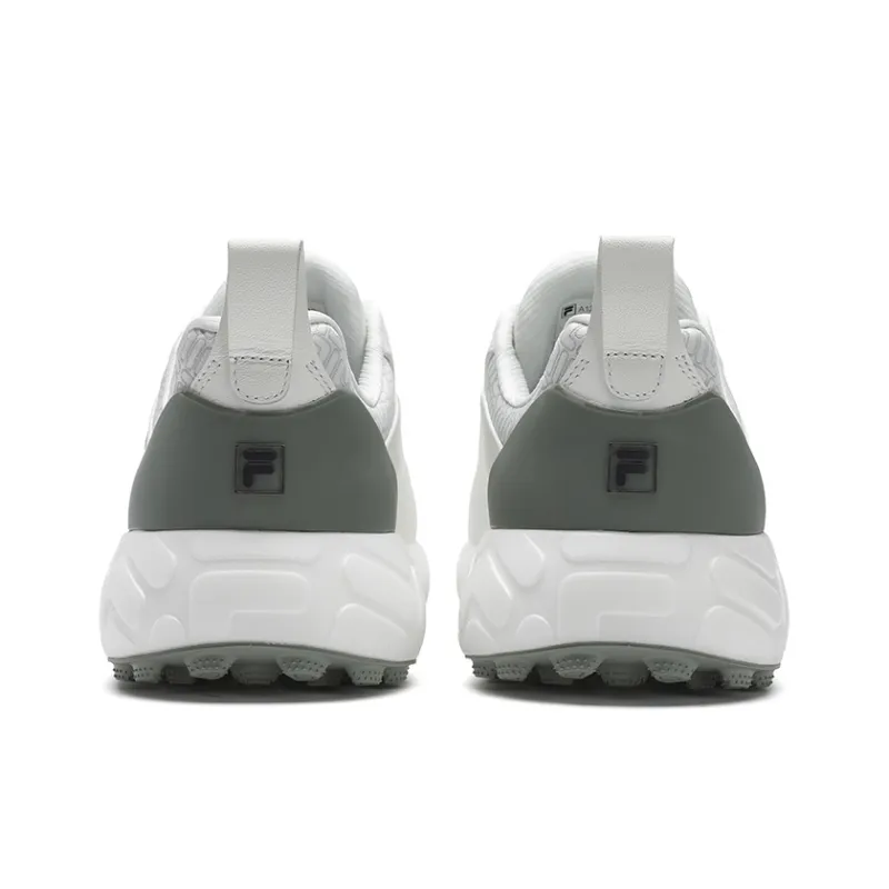 FILA GF DRIVER Slip Resistant, Abrasion Resistant, Lightweight Low Top Golf Shoes Men's White Green-3