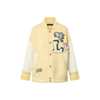 LOUIS VUITTON Signature Patch Varsity Jacket