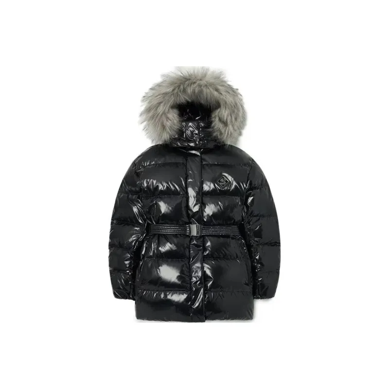 MLB New York Yankees Down Jacket Women's Black-0