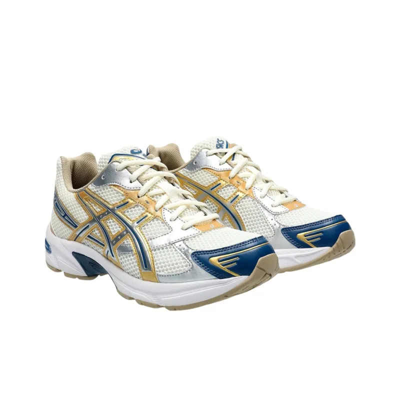 Asics Gel 1130 Cream Pure Silver Gold Blue-1