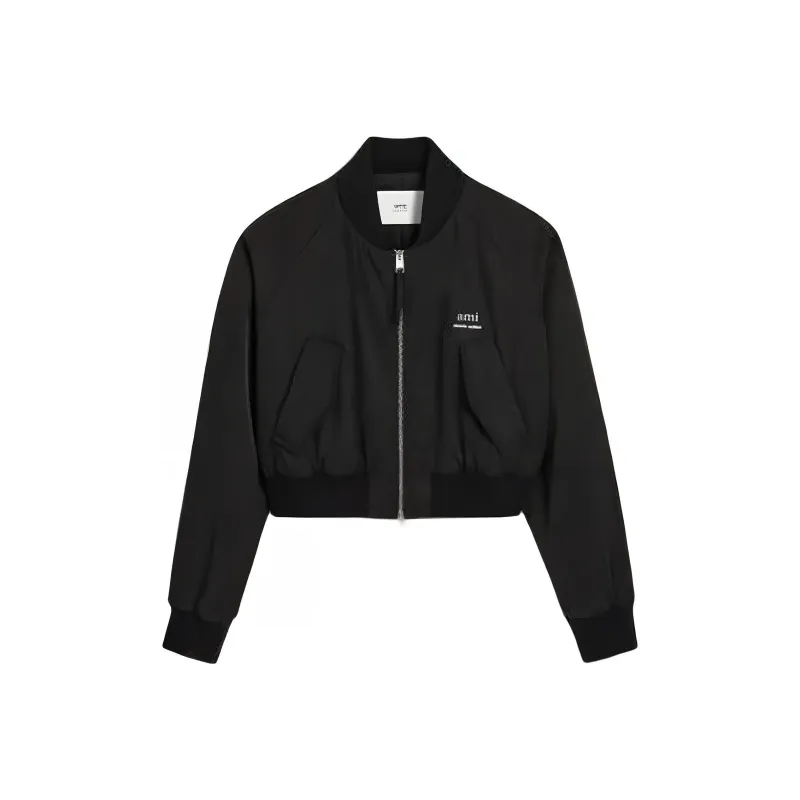 AMIPARIS Paris Ami Alexandre Mattiussi Zipped Bomber Jacket-0