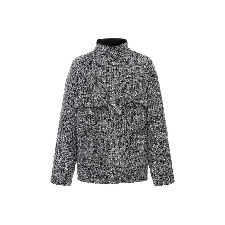 D'zzit Jackets Women's Light Gray-0