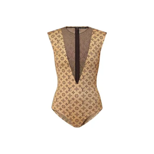 LOUIS VUITTON Bodysuits Women's Camel