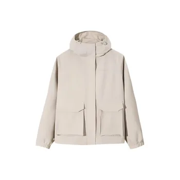CHAOJIANTA Jackets & Coats Women's Plain Serene Gray