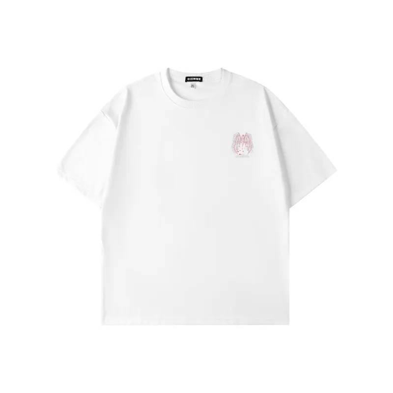 DIEMME Crew Neck Short Sleeved T Shirts Unisex-15