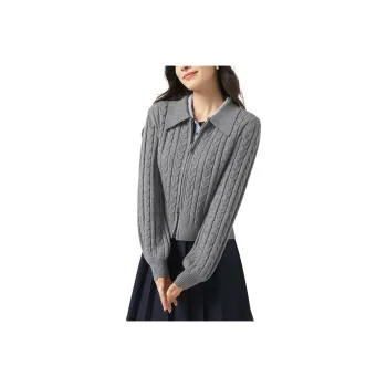 Wbwq Knitwear Women's Gray