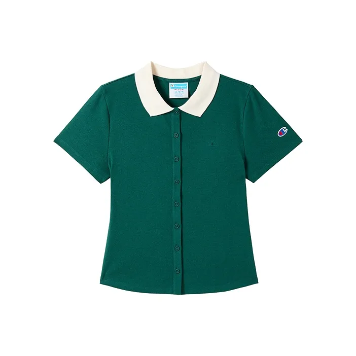 Champion SS25 Polo Shirt US Version Women's-6