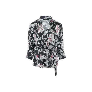 BESIONIA SS25 Shirt Women's Black Pattern