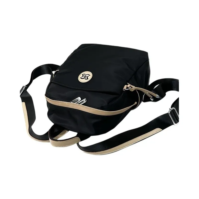 VIHUS Oxford Backpack Women's Black/Khaki-1